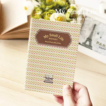 kolykoly微小生活手帳-打字機 Mini Diary