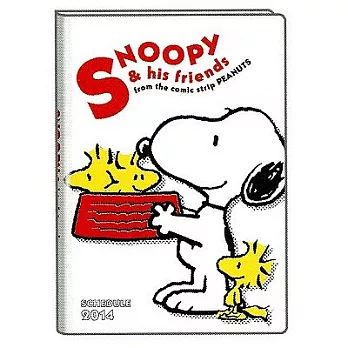 2014 Delfino A6史努比傳統手帳/托盤