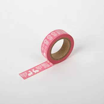 Dailylike 單捲紙膠帶01-alley pink