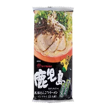 丸太 鹿兒島黑豚骨拉麵(185g)