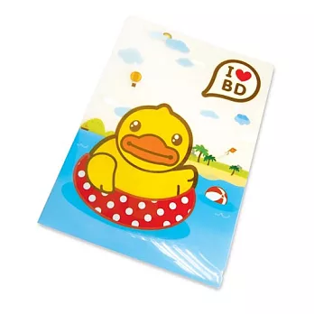 B. Duck 黃色小鴨A4文件夾組(2入-蔚藍)