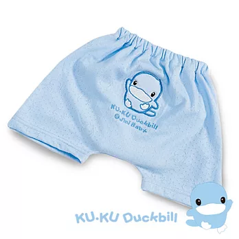 【KU.KU酷咕鴨】春夏練習短褲-M號。M藍