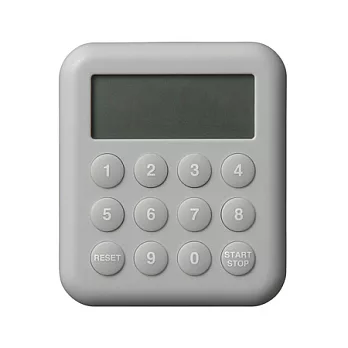 《±0》計時器 灰