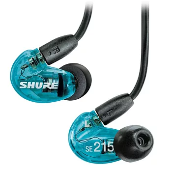 SHURE SE215SPE 可換線高音質耳道式耳機(限量藍色)