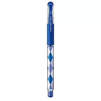 三菱 uni UM-151超細鋼珠筆-格格_藍