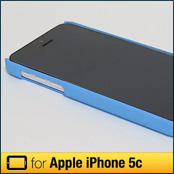 iPhone 5C玩家必備精緻磨砂保護硬殼(藍色)