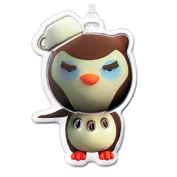 奶油獅好朋友吊飾名牌(卡布鷹)