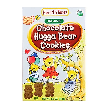 美國歡樂時光Healthy Times嬰幼兒巧克力抱抱熊餅
