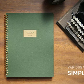 Simple Note 日計畫本-Olive