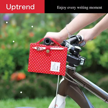 Uptrend Snow Blessing小摺手帳‧紅色圍巾