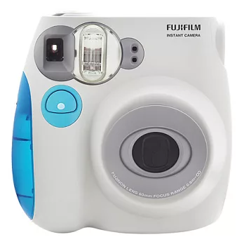 (公司貨)FUJIFILM instax mini 7s 拍立得相機-送mini 7s 專用相機袋+相機貼/藍色