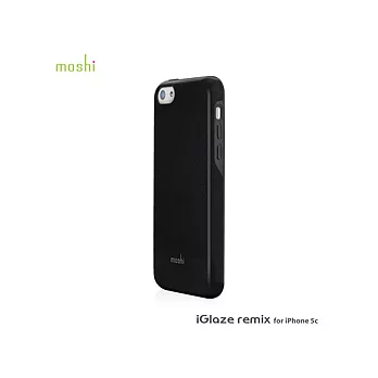 moshi iGlaze Remix for iPhone 5c 超薄時尚保護背殼黑