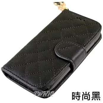 KooPin Apple iPhone 5C 手提格格系列 側掀可立式皮套時尚黑