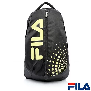 FILA 躍動後背包BPN-1102-BK-時尚黑