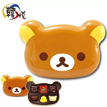 【韓悅】日本_拉拉熊立體造型巧克力禮盒(日本原裝進口)