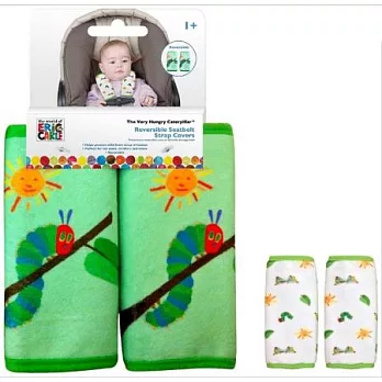 艾瑞卡爾Caterpillar雙面安全帶護套毛毛蟲綠