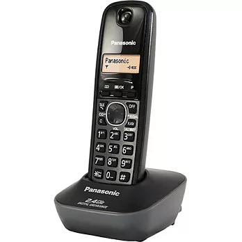Panasonic 2.4G 數位高頻無線電話KX-TG3411(多色可選) 平行輸入尊爵黑