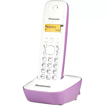 Panasonic國際牌DECT數位式無線電話-(KX-TG1611)(多色選擇) 平行輸入羅蘭紫