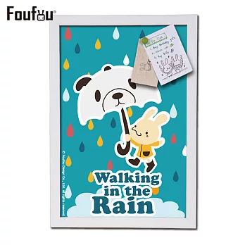 《Foufou》框畫也能留言版 - 雨中漫步Walking in the Rain