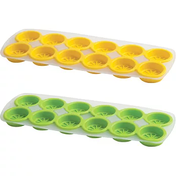 《TRUDEAU》檸片製冰盒(黃綠2入)