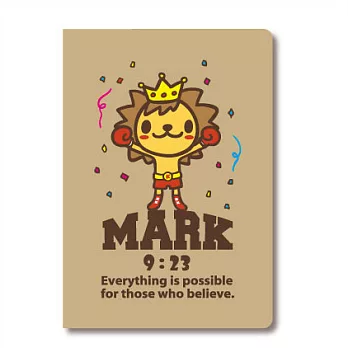 拳王馬可 橫線 QT筆記本