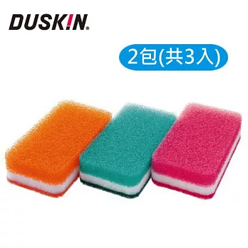 【日本DUSKIN】抗菌菜瓜布 ×2包 (每包3入)