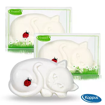 德國KAPPUS貓咪造型香皂3入組(100g x3)