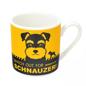 【DOUBLE Q】萌犬出沒馬克杯-雪納瑞犬