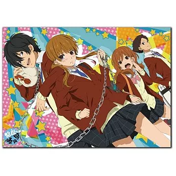 鄰座的怪同學-4K塑膠海報-色彩繽紛