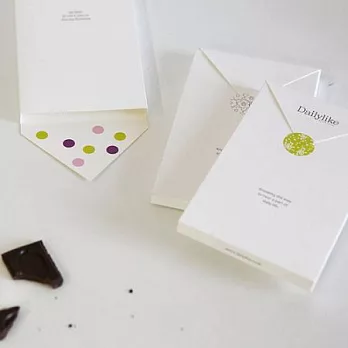 自然系粉彩和紙標籤貼(4入)-01 Bouquet