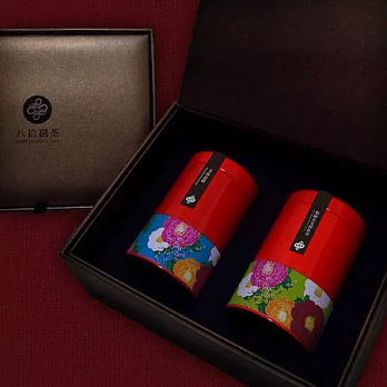 【八拾捌茶 金紅喜年禮盒】文山包種+梅山小葉種紅茶