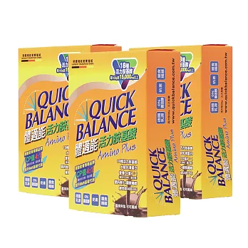 Quick Balance體適能 活力胺基酸 (30g*3入/盒)*3盒組