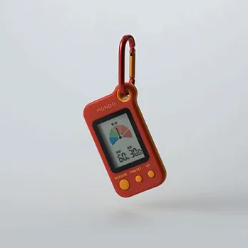 日本MONDO品牌 - Heat 預防中暑指數計(攜帶型)/紅色