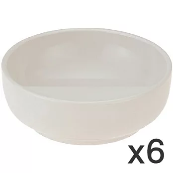 [MUJI 無印良品]米白瓷置杓碗/6入