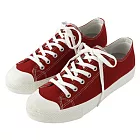 [MUJI 無印良品]棉質帆布鞋紅色23.0cm