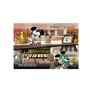 Mickey Mouse忙碌的一天拼圖108片