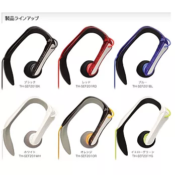 TDK CLEF-Active Earhook 耳掛式運動型耳機 - TH-SEF201紅色