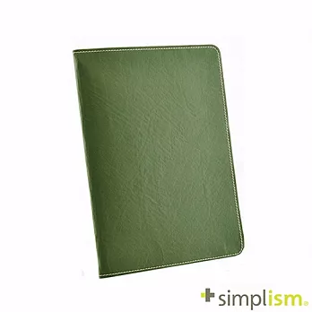 Simplism iPad Air 專用 超輕量側掀皮革保護套綠色