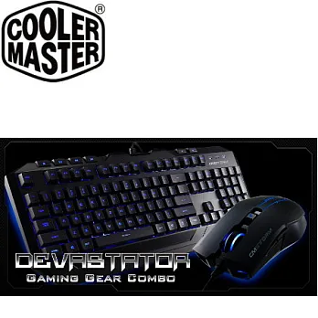 CoolerMaster Devastator 破壞神 電競鍵盤滑鼠組黑