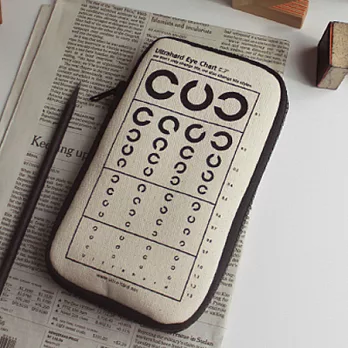 ultrahardLab Series 筆袋/收納包- Eye Chart