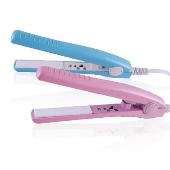 歌林輕巧直捲髮造型夾KHR-R05粉藍