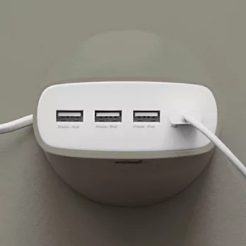 thecoopidea jelly 4USB 果凍5.1A充電器(灰色CP-JUSB-UL-04)