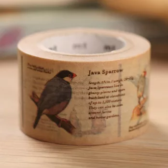 日本mt和紙膠帶_圖鑑(鳥)