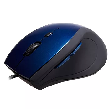 T.C.STAR藍光USB有線光學滑鼠TCN183BU藍