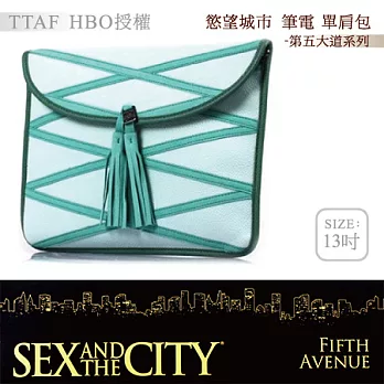 TTAF HBO 授權 SATC 慾望城市 13"MacBook Laptop bag 單肩包- 第五大道系列 綠色