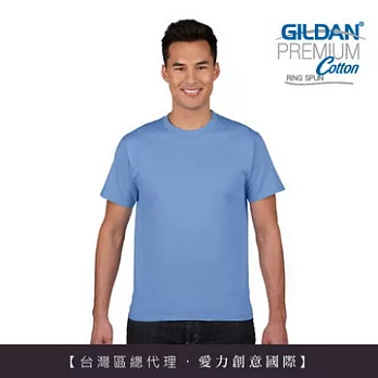 GILDAN 總代理-100%美國棉~亞規圓筒短袖素面T-Shirt ~S卡羅蘭