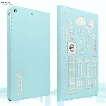 U-Clothes iPad Air 專用 保護皮套 - 都市系列 藍色