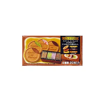 日本桔帽4種類綜合法蘭酥