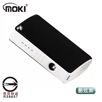 MOKI N5200 輕巧繽紛 行動電源-酷炫黑