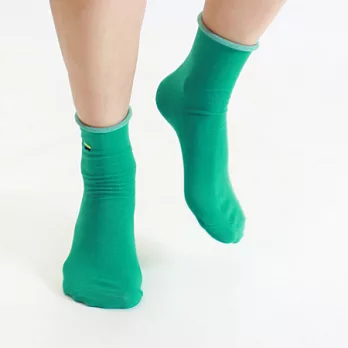 +10 ・ 卷卷小山3/4襪 絲瓜